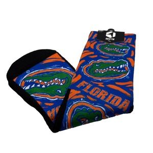 Rock Em Florida Gators Men L/XL Crew Socks Blue Orange NCAA Albert Logo NEW
